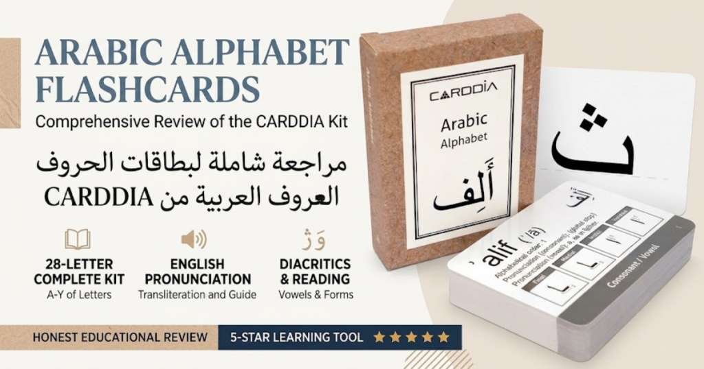 Arabic Alphabet Educational Flashcards 5 Best Pros