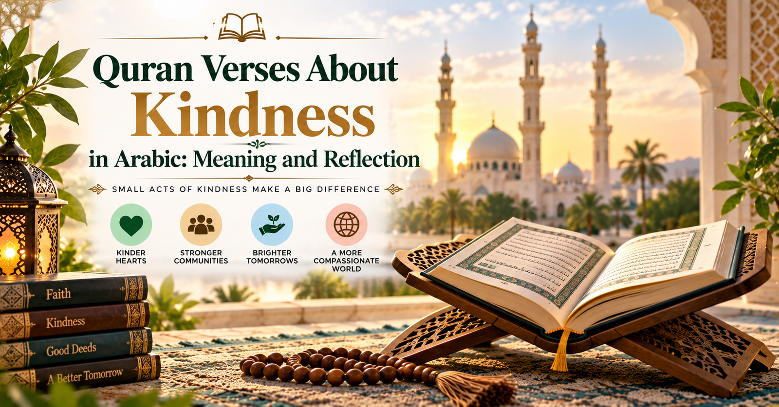 Quran Verses About Kindness in Arabic: Meaning and Reflection